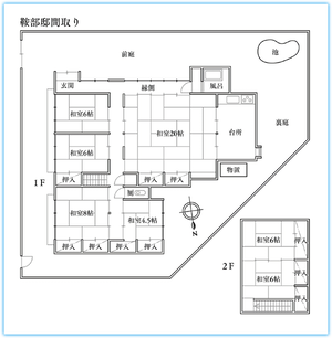 Kurabe Residence Layout (Mystery Files).png